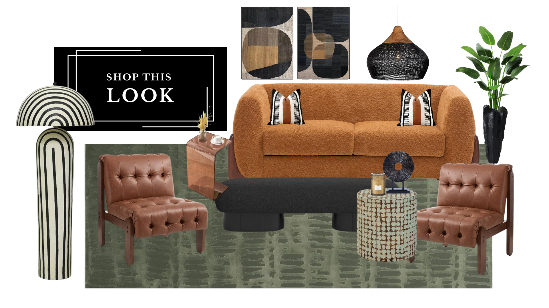 FOV Lamp Inspired Living Room