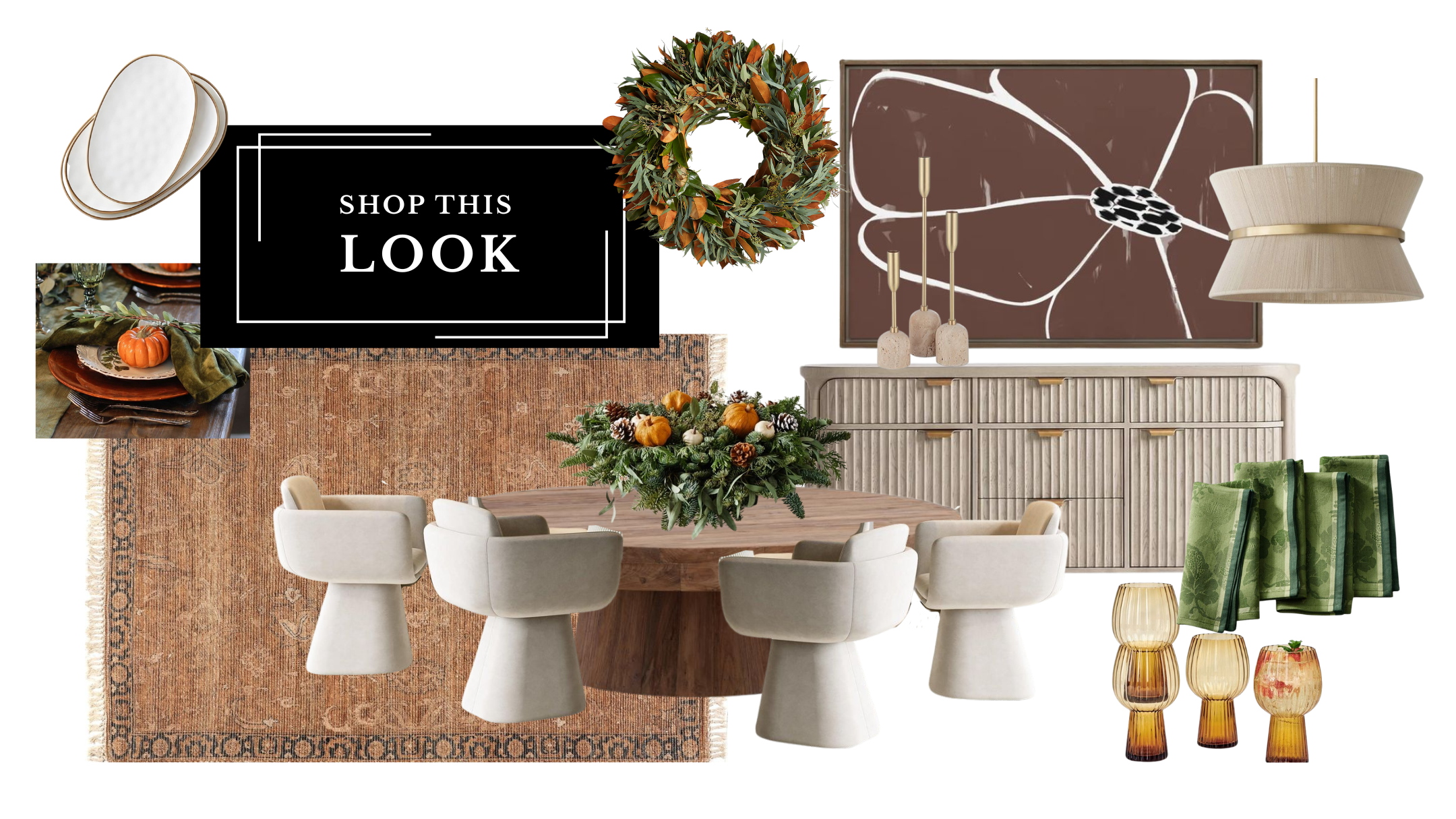 Tranquil Thanksgiving design